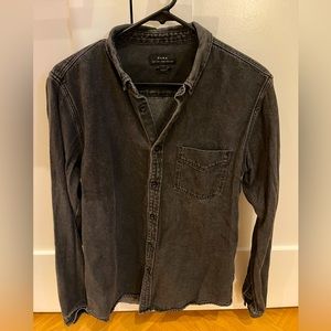 Zara Grey Denim Shirt